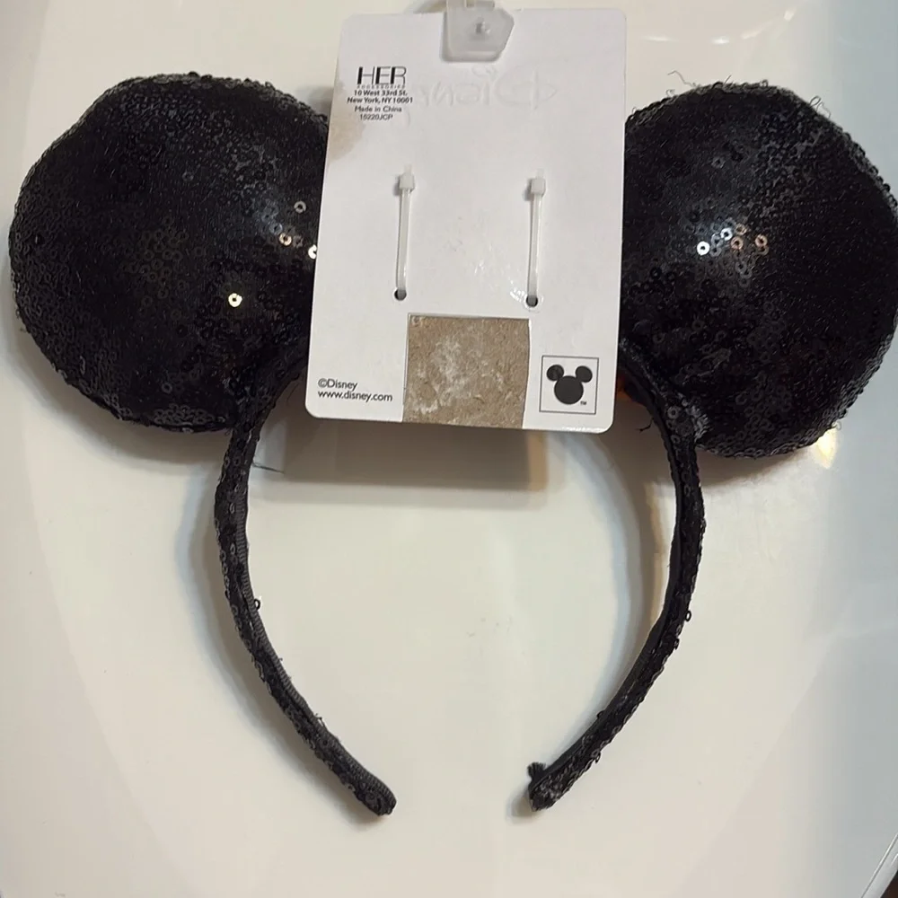 NWT Disney Collection Girls Halloween Unicorn Minnie Mouse Ears Headband NEW